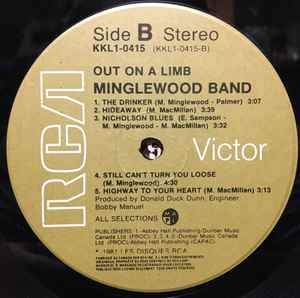 Minglewood Band – Out On A Limb - 1981