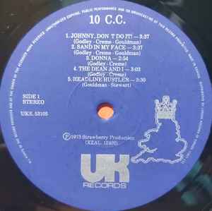 10cc – 10cc - 1973 VinylPursuit.com