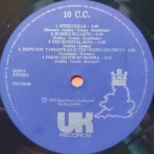 10cc – 10cc - 1973 VinylPursuit.com