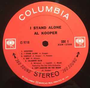 Al Kooper – I Stand Alone - 1968