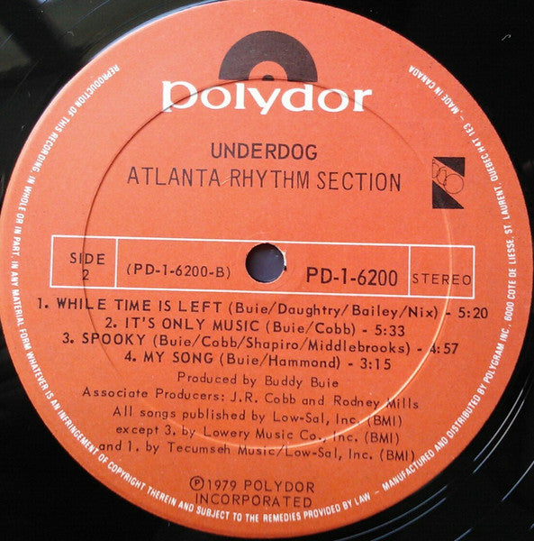 Atlanta Rhythm Section – Underdog