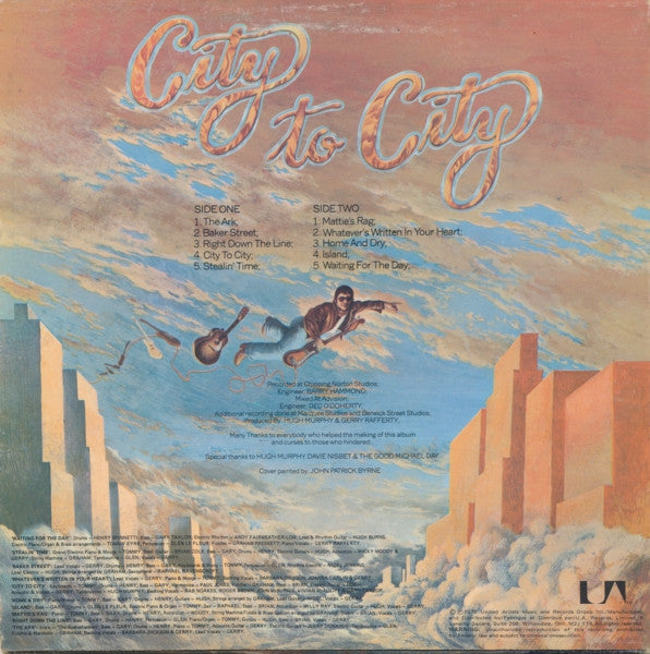 Gerry Rafferty – City To City - 1978!