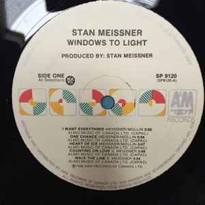 Stan Meissner – Windows To Light - 1986