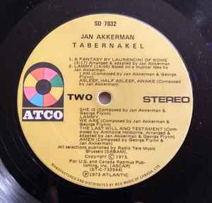 Jan Akkerman – Tabernakel - 1973