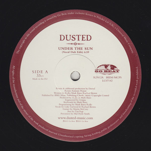 Dusted – Under The Sun