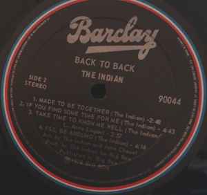 The Indian – Back To Back - 1978