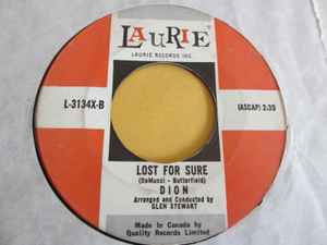 Dion – Little Diane / Lost For Sure - 45 RPM - 1962