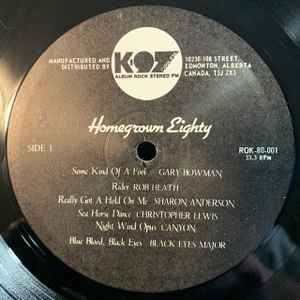 Homegrown Album Eighty - K-97 Benefit Album - 1980