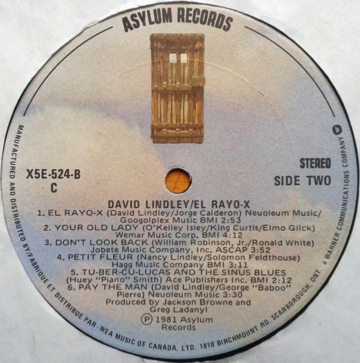David Lindley – El Rayo-X - 1981