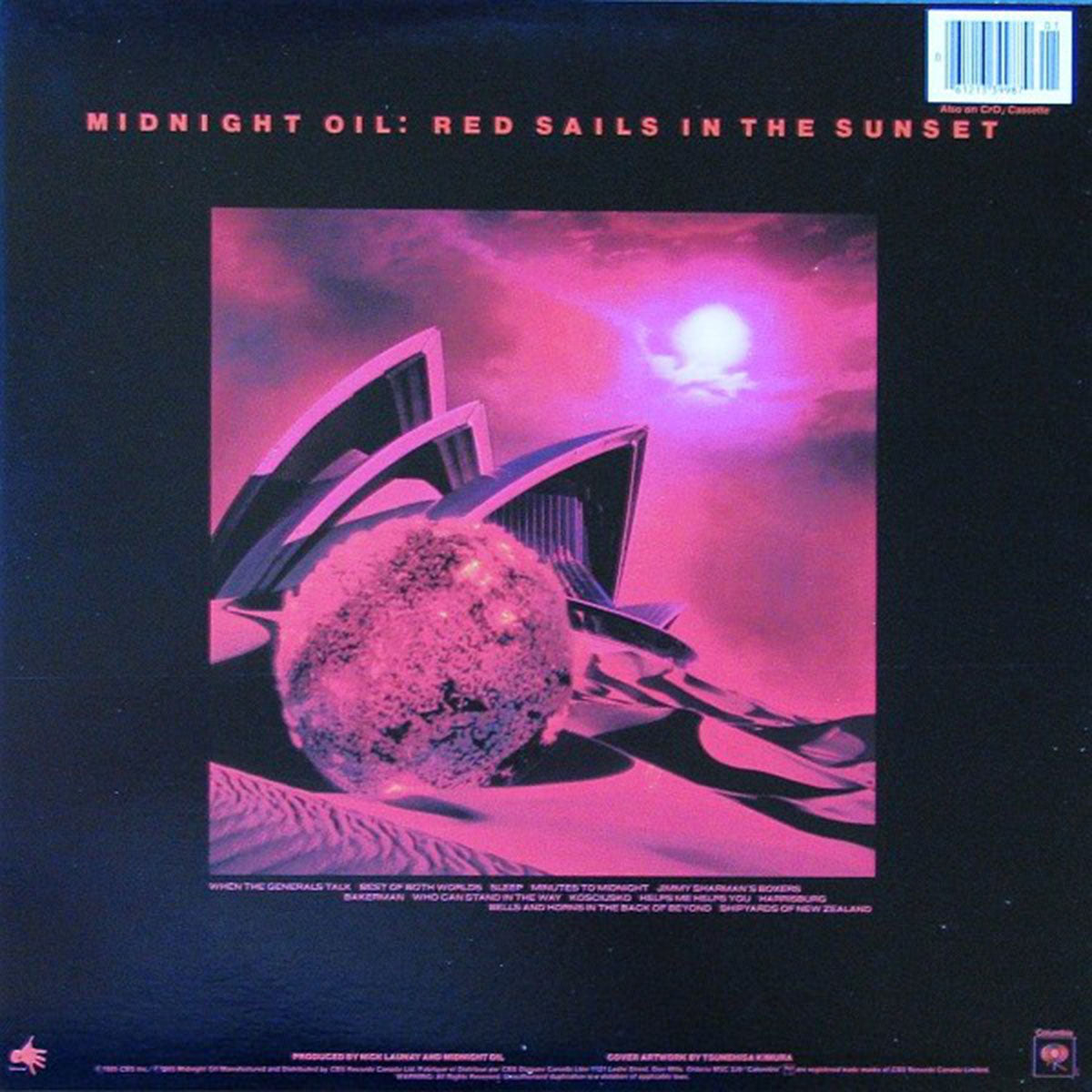 Midnight Oil – Red Sails In The Sunset