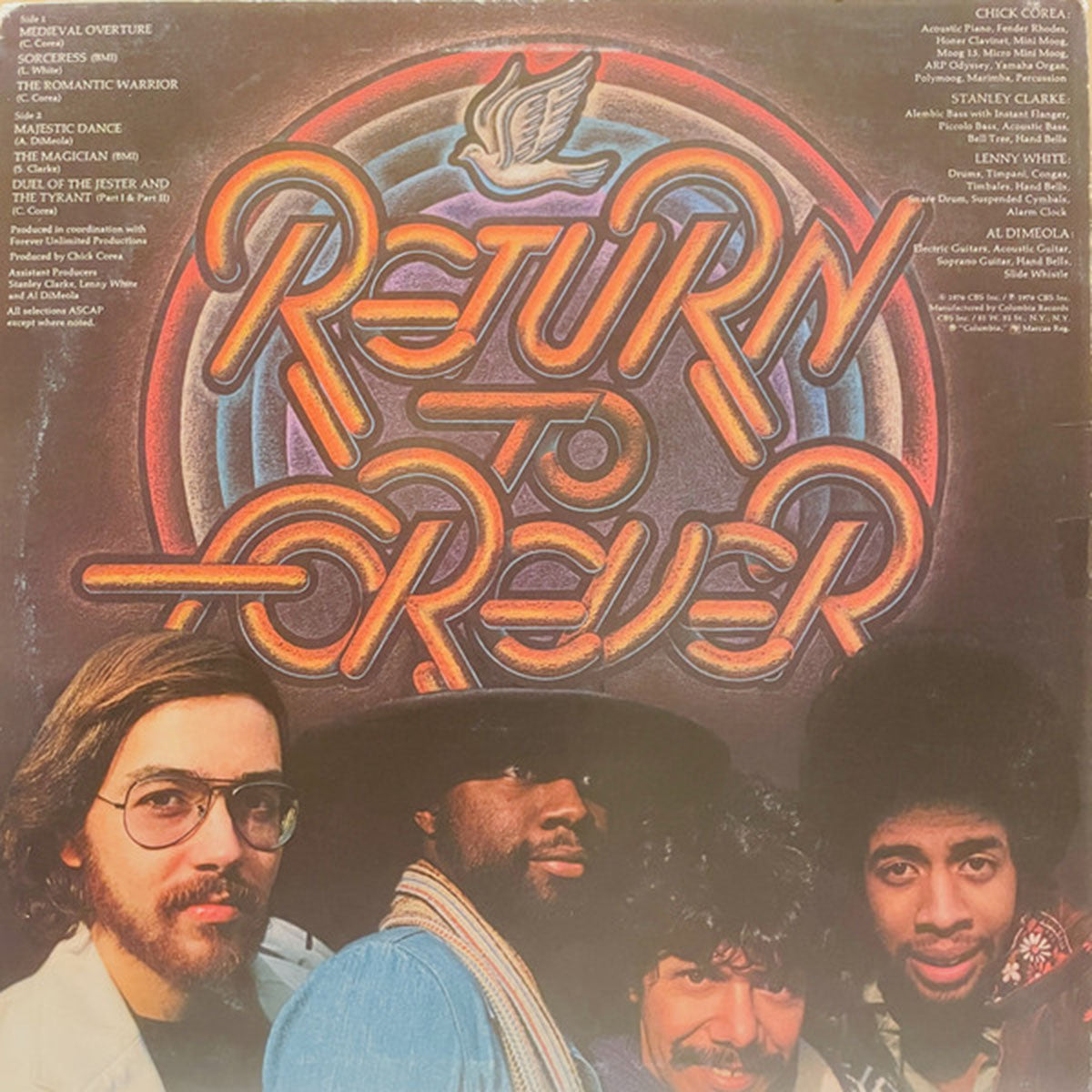 Return To Forever – Romantic Warrior - 1976 US Pressing in Shrinkwrap!