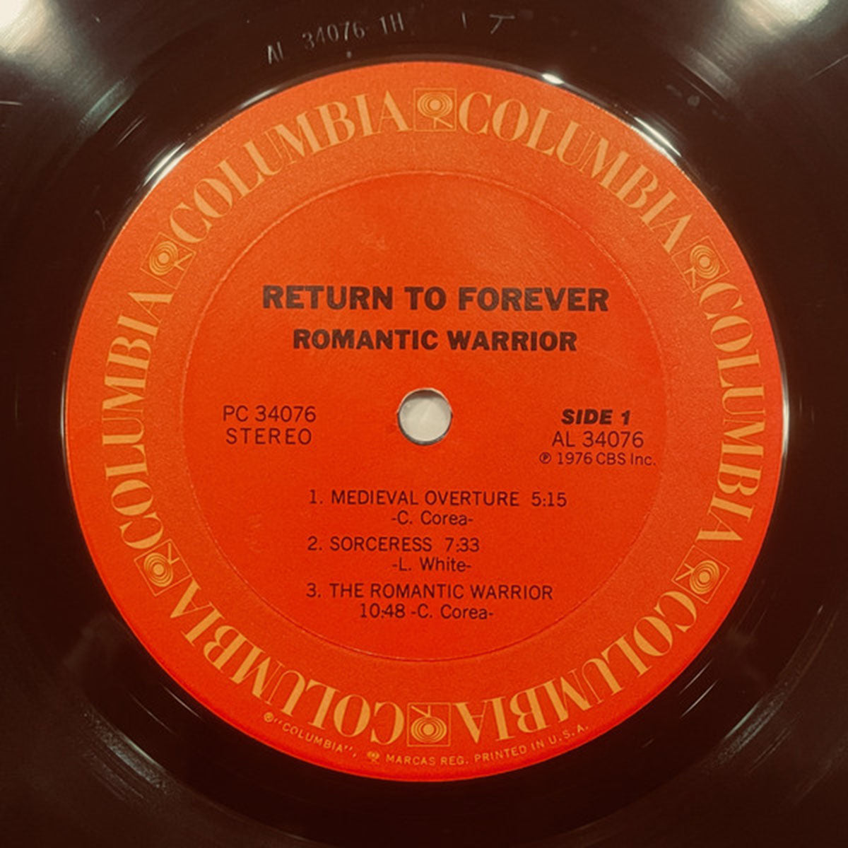 Return To Forever – Romantic Warrior - 1976 US Pressing in Shrinkwrap!