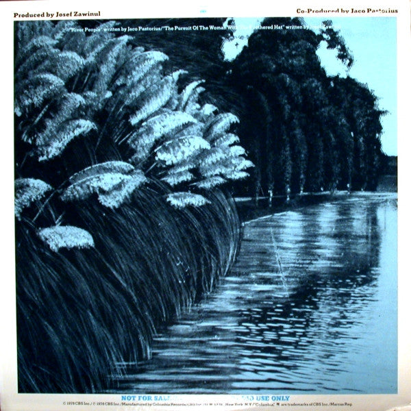 Weather Report – River People / The Pursuit Of The Woman With The Feathered Hat - US Pressing - Rare