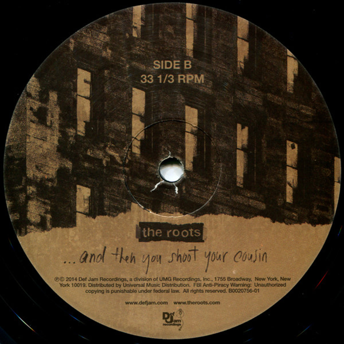 The Roots – And Then You Shoot Your Cousin - US Pressing