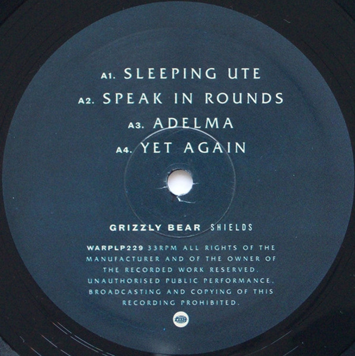 Grizzly Bear – Shields - Original US Pressing