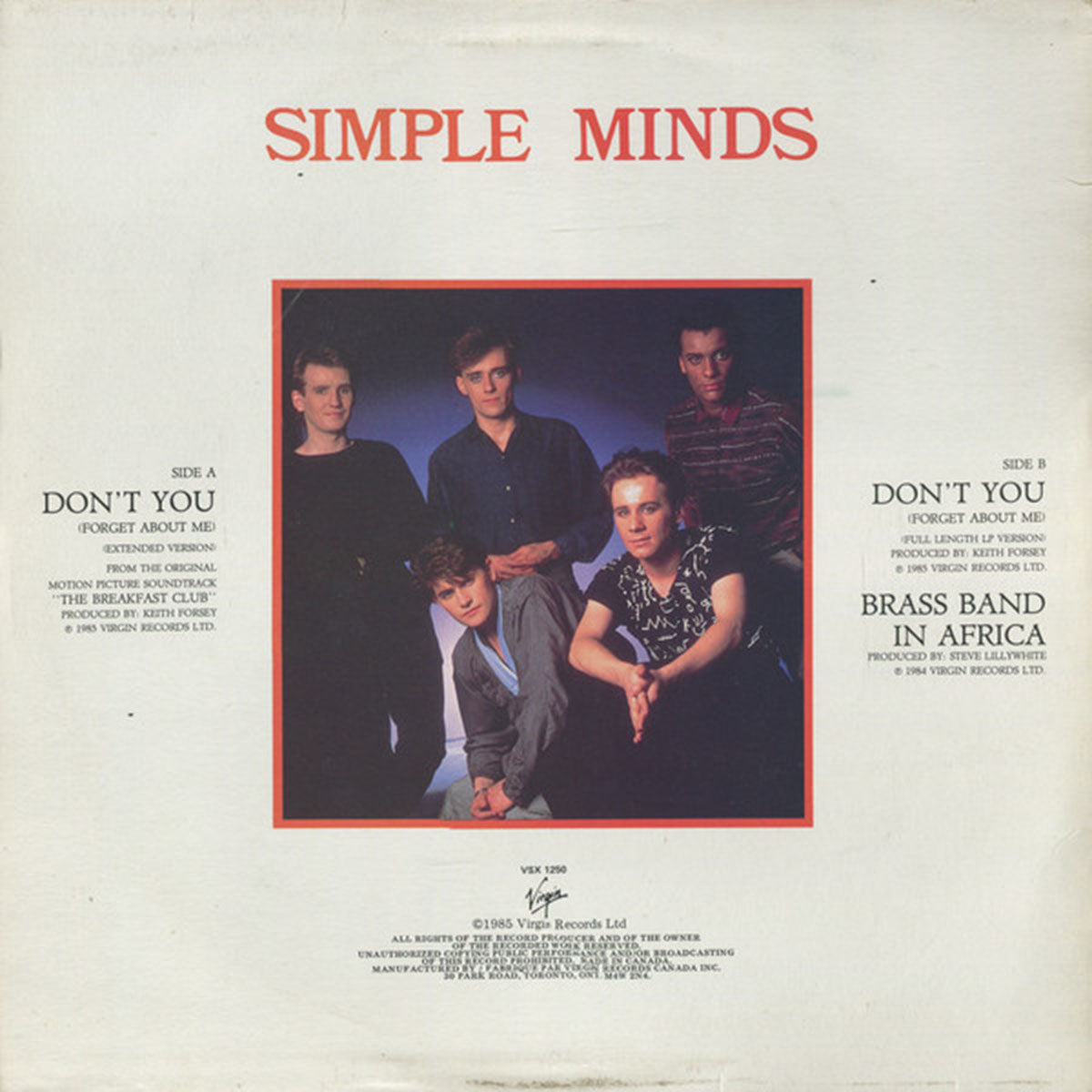 Don't You Forget About Me (Jam & Spoon remix) — Simple Minds