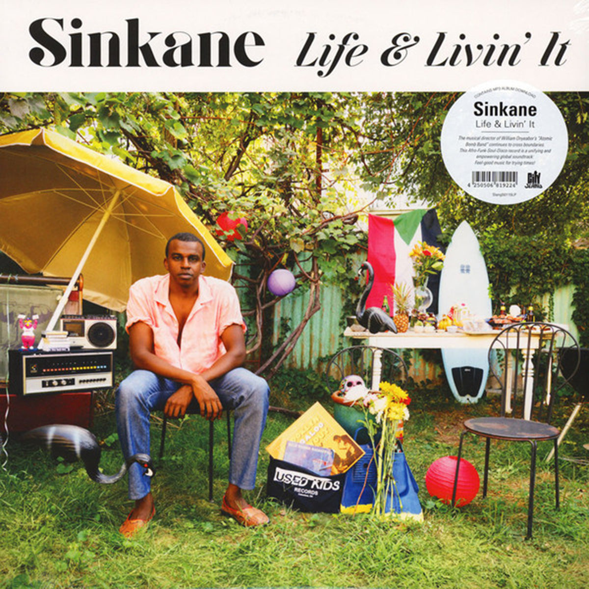 Sinkane – Life & Livin' It - European Pressing