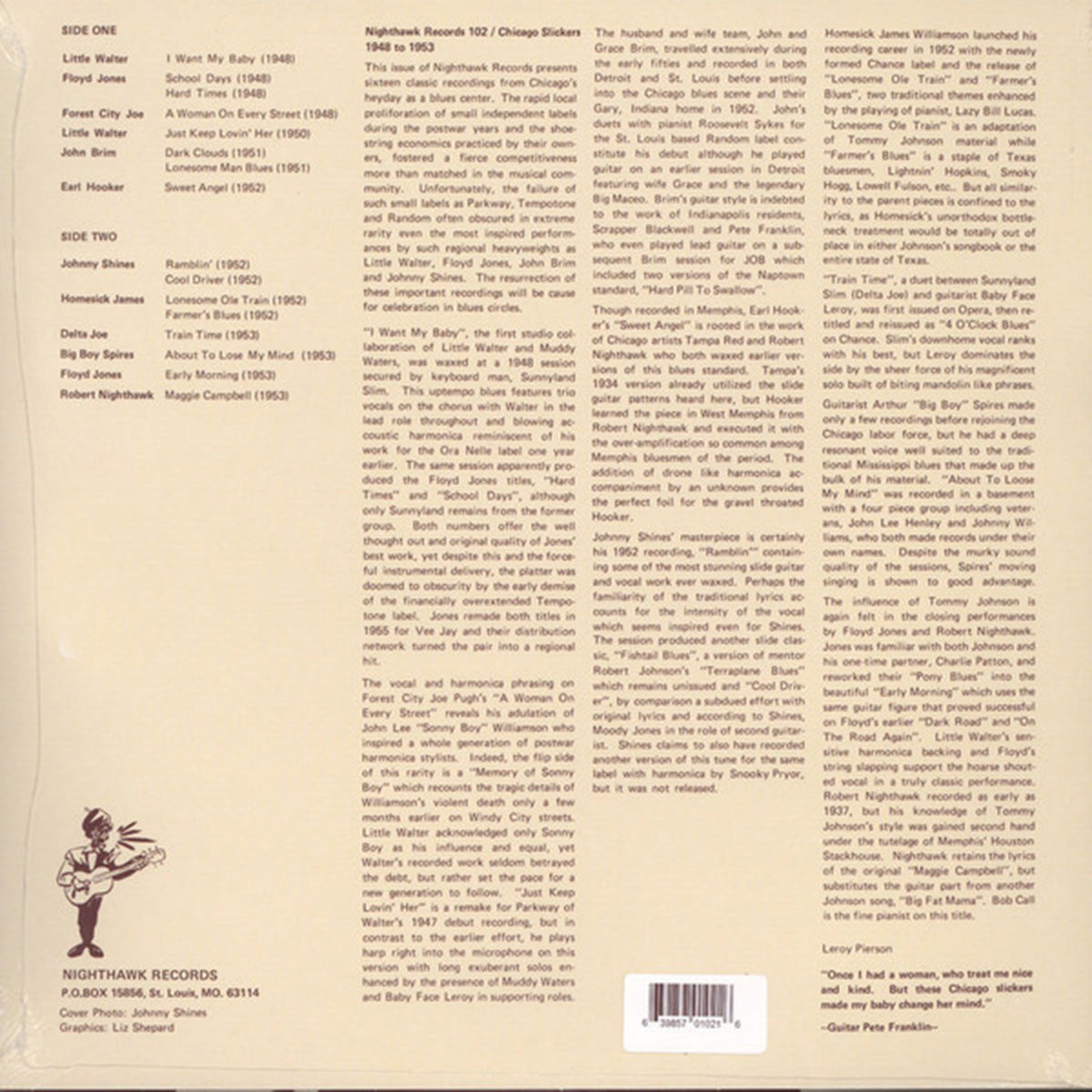 Various – Chicago Slickers 1948 To 1953 - US Pressing VinylPursuit.com