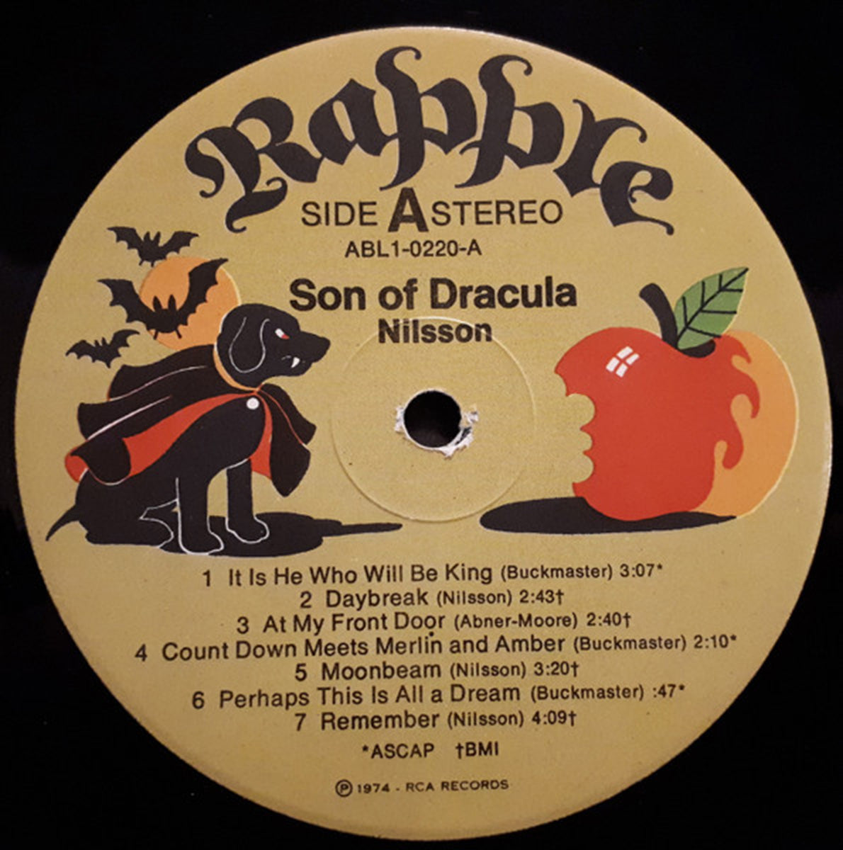 Harry Nilsson – Son Of Dracula - 1974 Double Gatefold