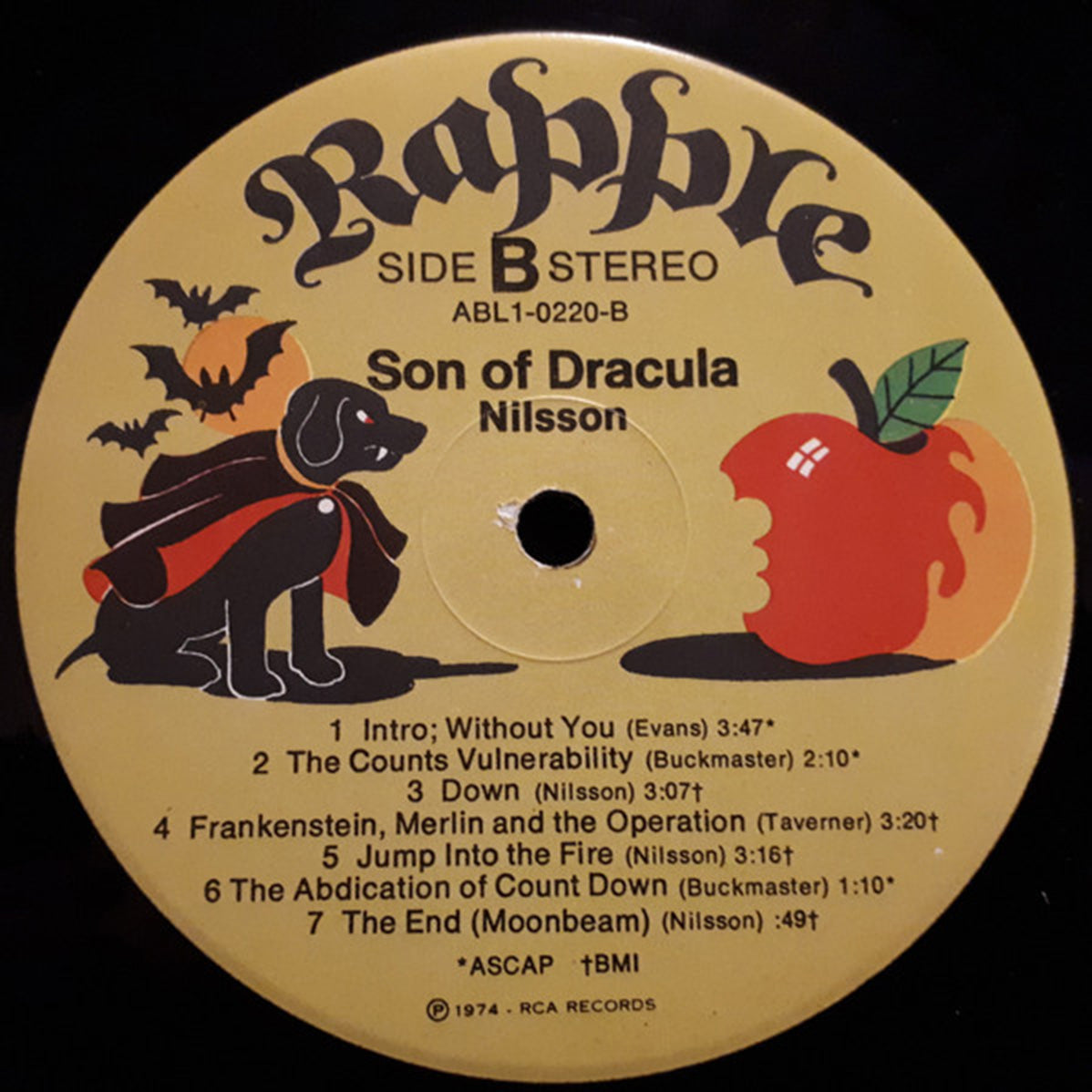 Harry Nilsson – Son Of Dracula - 1974 Double Gatefold