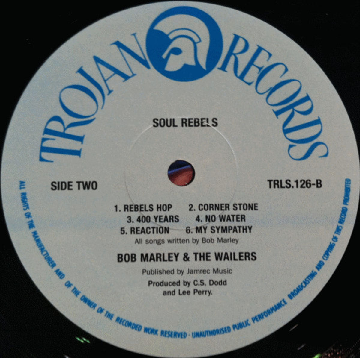Bob Marley And The Wailers – Soul Rebels - US Pressing