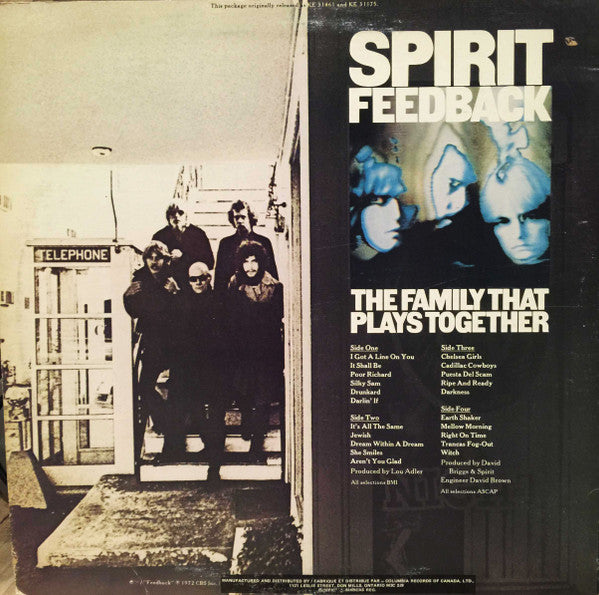 Spirit – The Family That Plays Together / Feedback - 1975