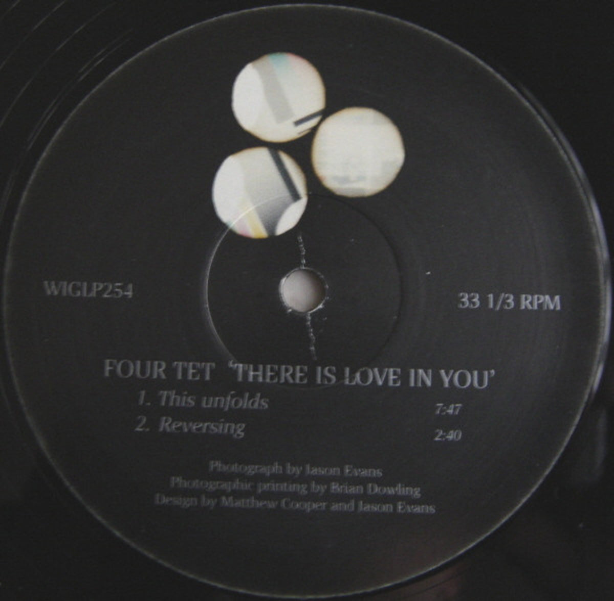 Four Tet – There Is Love In You - European Pressing