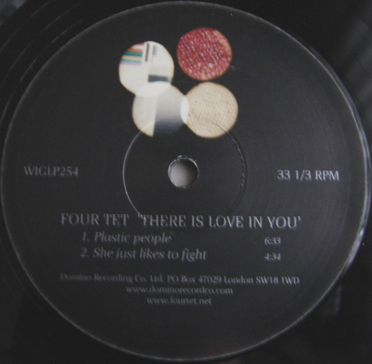 Four Tet – There Is Love In You - European Pressing