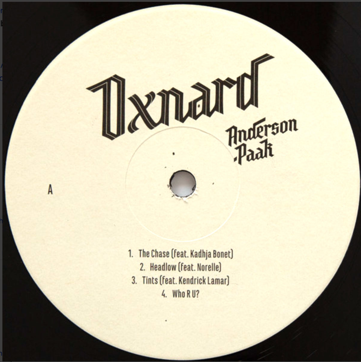 Anderson .Paak – Oxnard