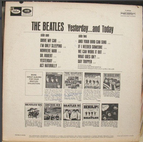 The Beatles – Yesterday And Today - 1966 MONO