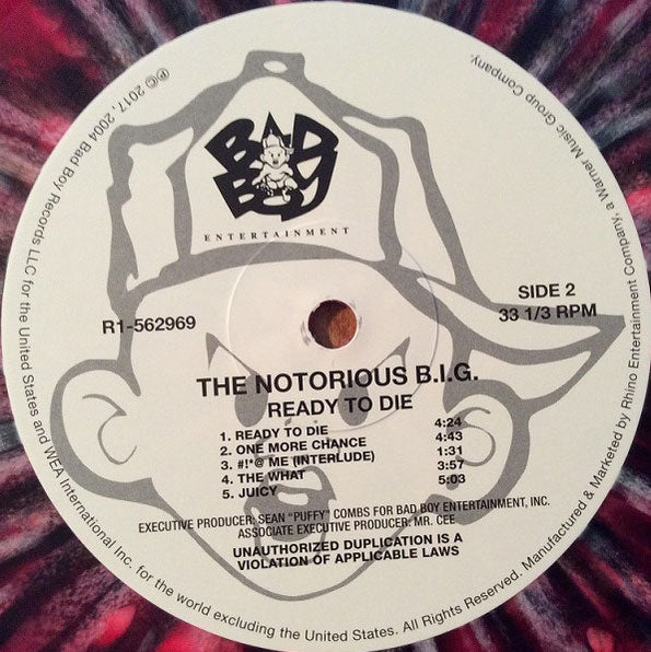 The Notorious BIG – Ready To Die - SPLATTER VINYL! VinylPursuit.com