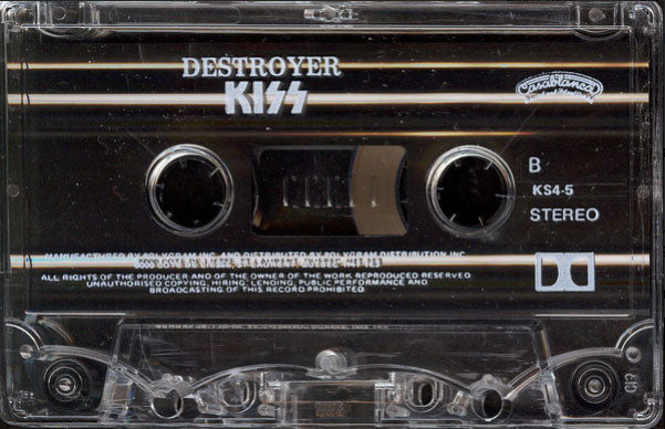 Kiss – Destroyer - Cassette