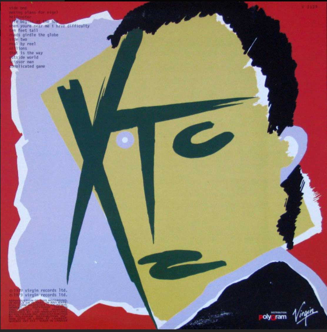 XTC ‎– Drums And Wires - 1979