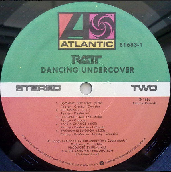 Ratt – Dancing Undercover - 1986 SEALED!