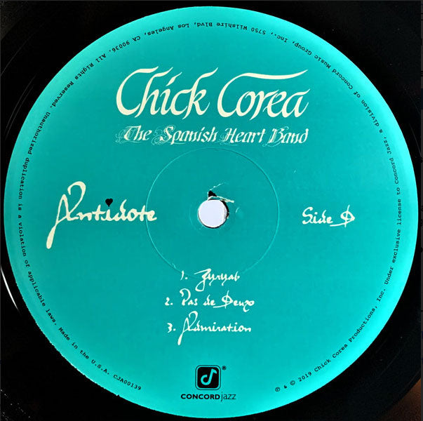 Chick Corea, The Spanish Heart Band - Antidote - Sealed!