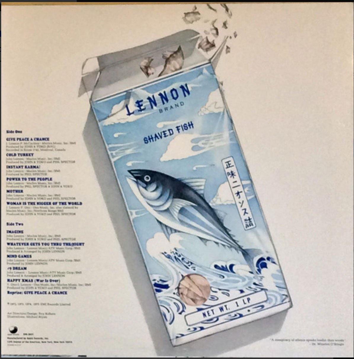 JOHN LENNON, PLASTIC ONO BAND ‎– Shaved Fish - US Pressing - VinylPursuit.com