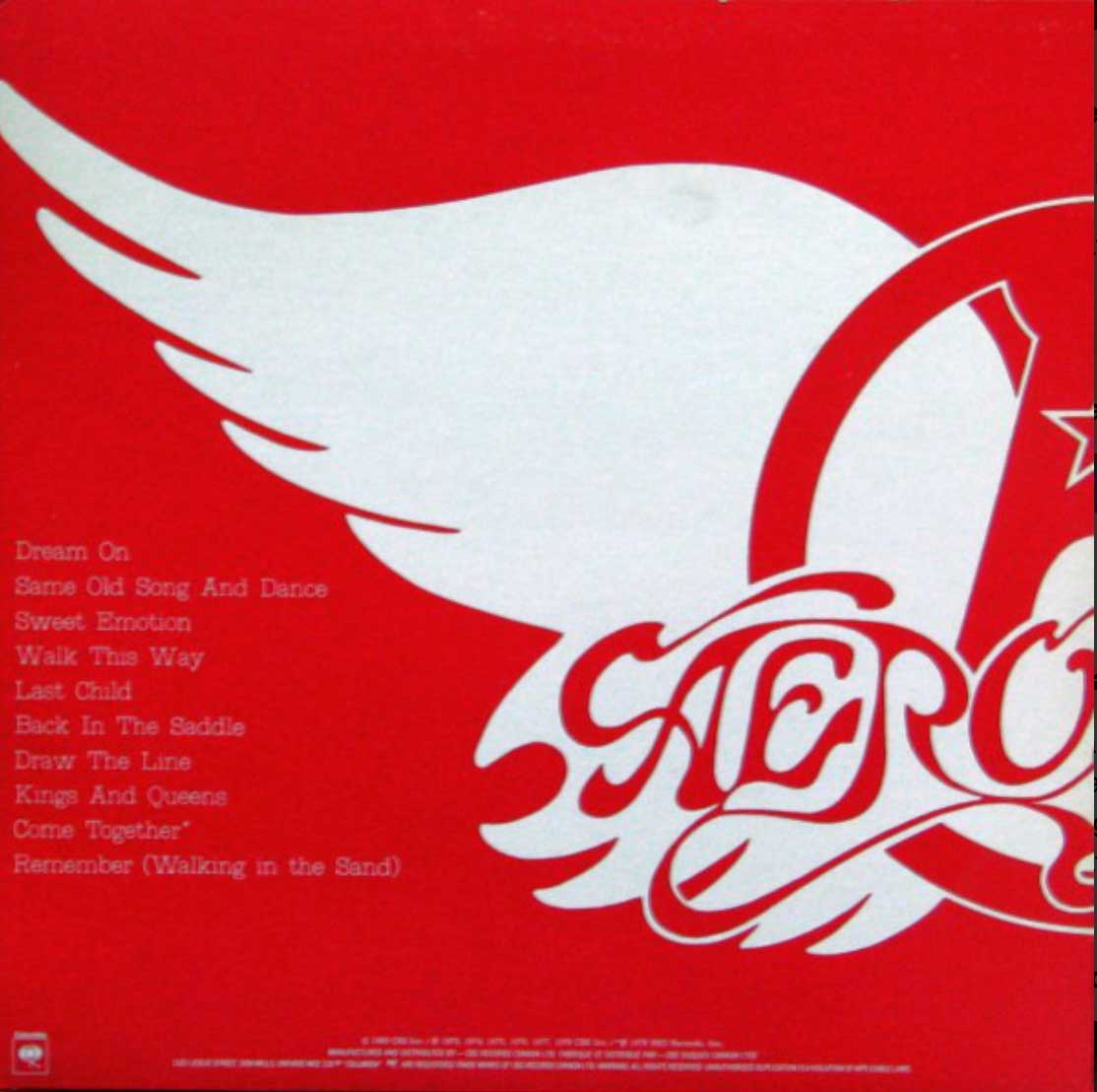 Aerosmith - Aerosmith's Greatest Hits - 1980 Original!