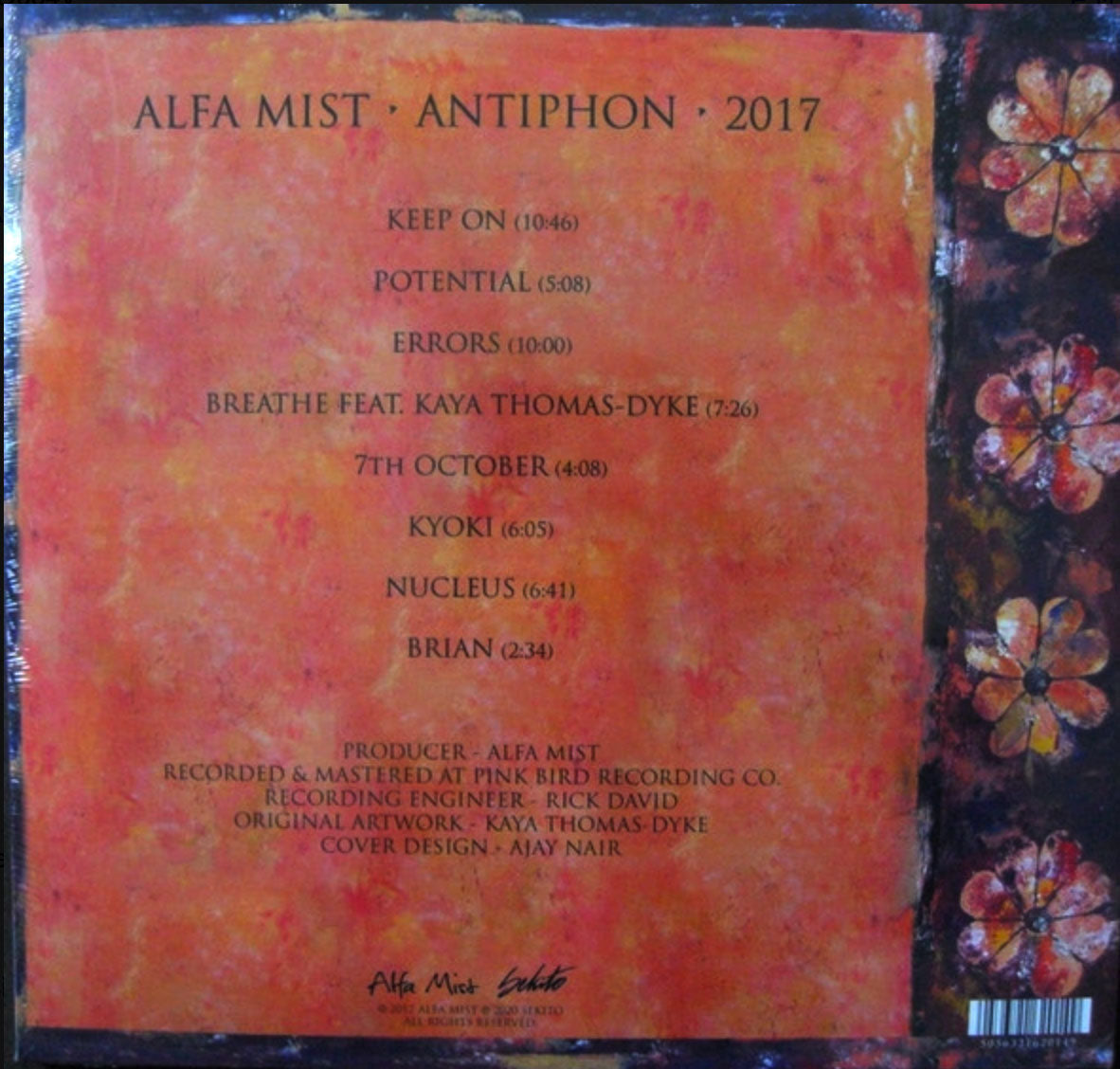 Alfa Mist – Antiphon - UK Pressing