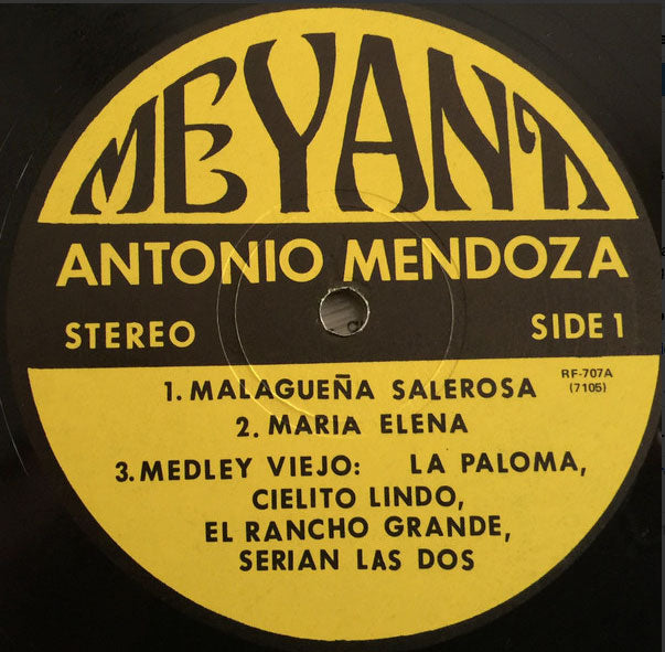 Antonio Mendoza – Antonio Mendoza - US Pressing - Autographed!