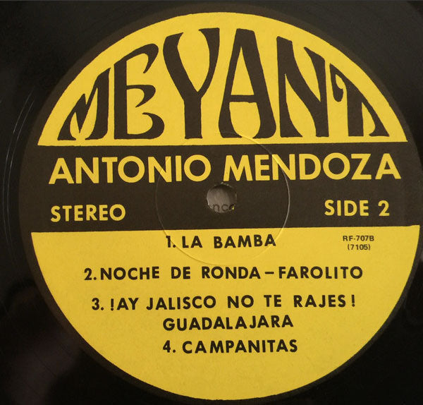 Antonio Mendoza – Antonio Mendoza - US Pressing - Autographed!