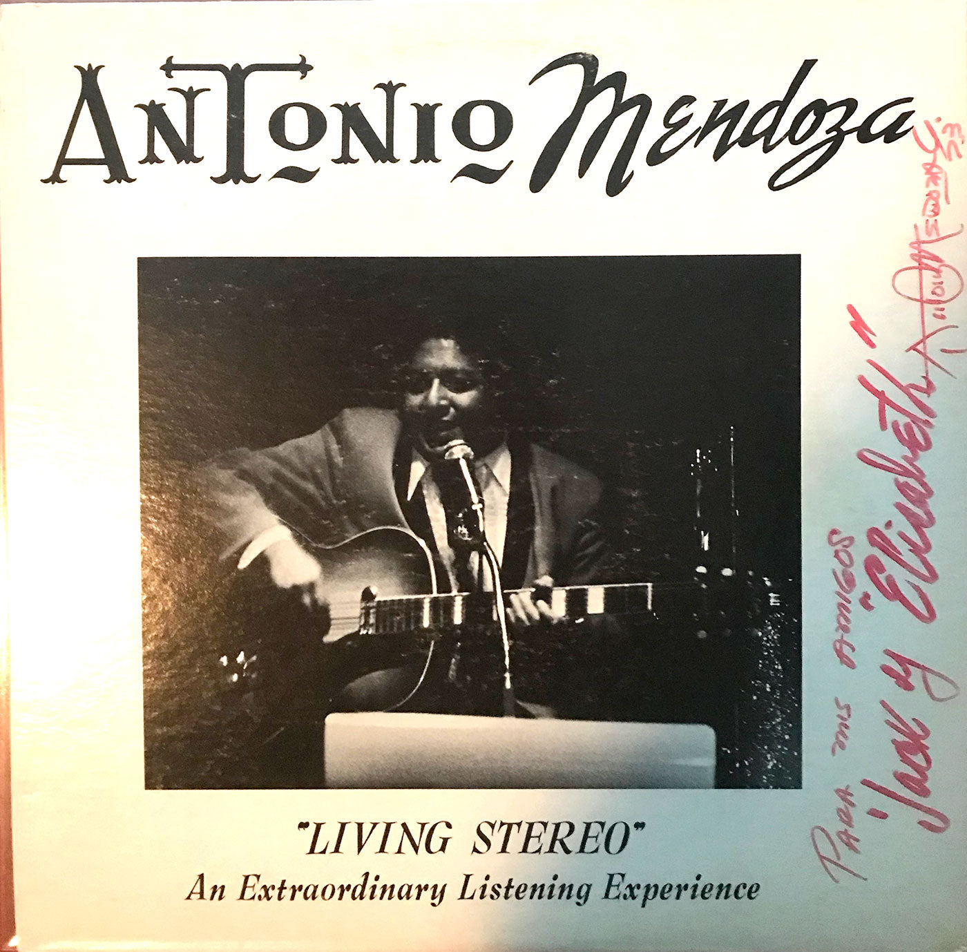 Antonio Mendoza – Antonio Mendoza - US Pressing - Autographed!