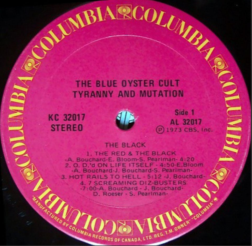 Blue Oyster Cult - Tyranny And Mutation - 1973