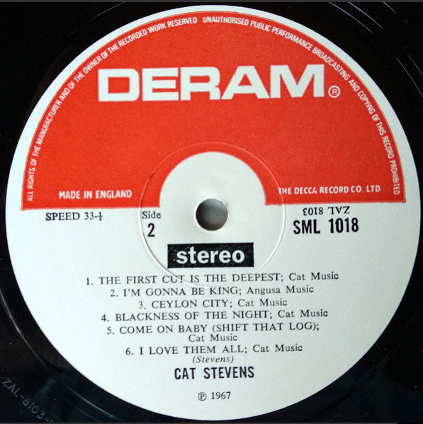 Cat Stevens – New Masters - UK Pressing Rare