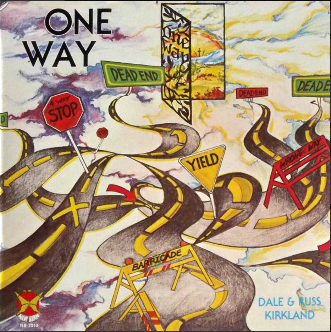 Dale & Russ Kirkland ‎– One Way - VERY RARE