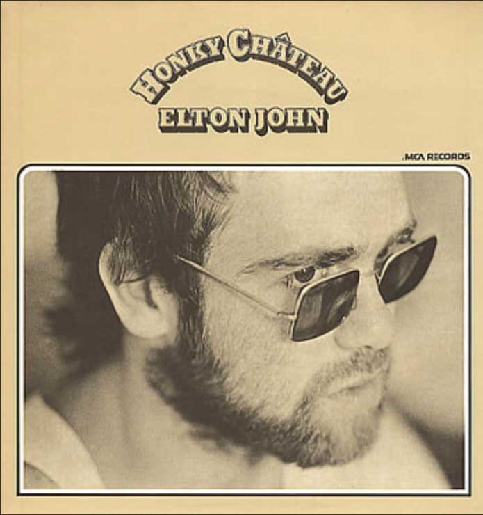Elton John - Honky Chateau - 1972 Uni Label
