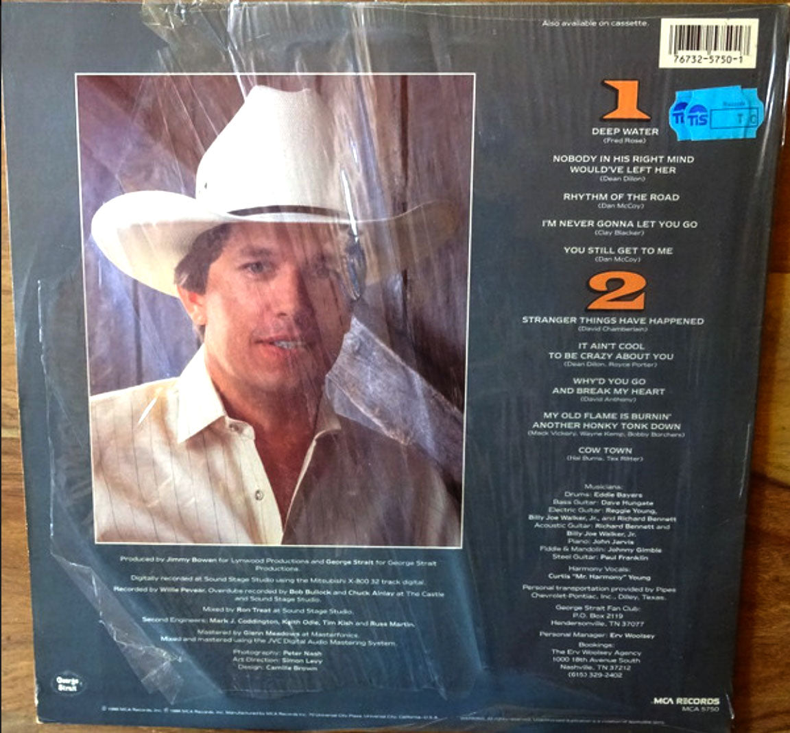 George Strait - #7 - 1986 Original