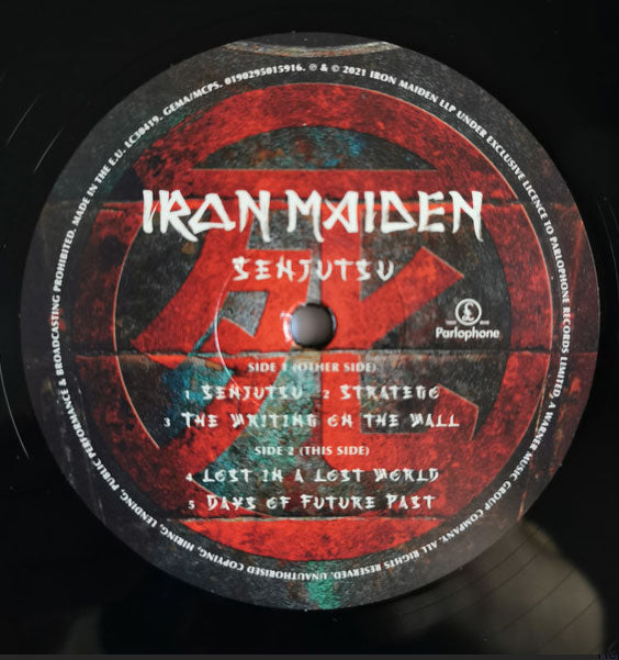 Iron Maiden – Senjutsu - (3-Album Set) Limited Edition Sealed!