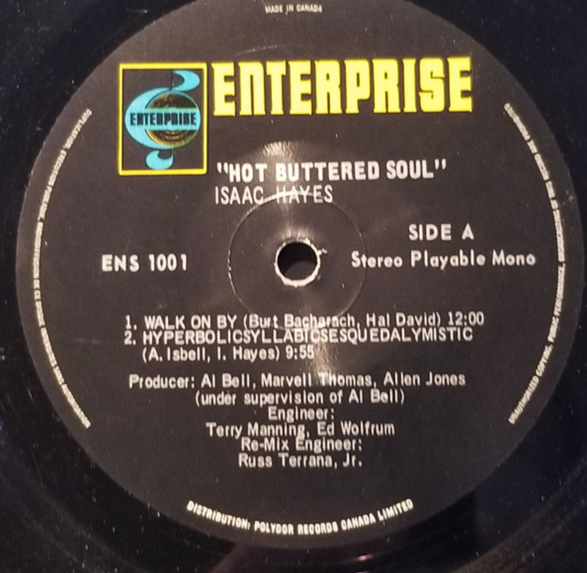 Isaac Labels Isaac Hayes – Hot Buttered Soul - Vinyl Pursuit Inc