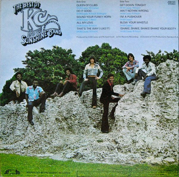 KC and The Sunshine Band – The Best of KC and The Sunshine Band - 1976 UK Pressing VinylPursuit.com