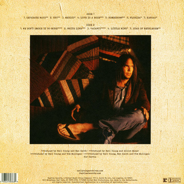 Neil Young - Homegrown - RSD Edition, SEALED!